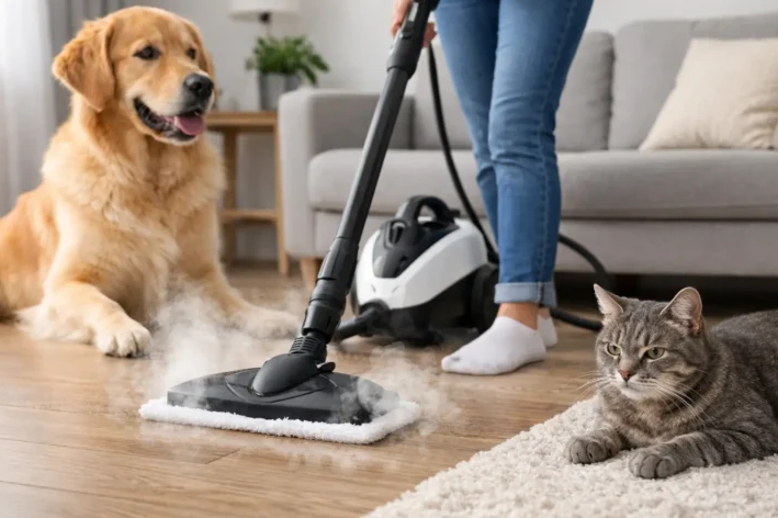 Is Steam Mopping Safe for Pets? What Dog and Cat Owners Should Know
