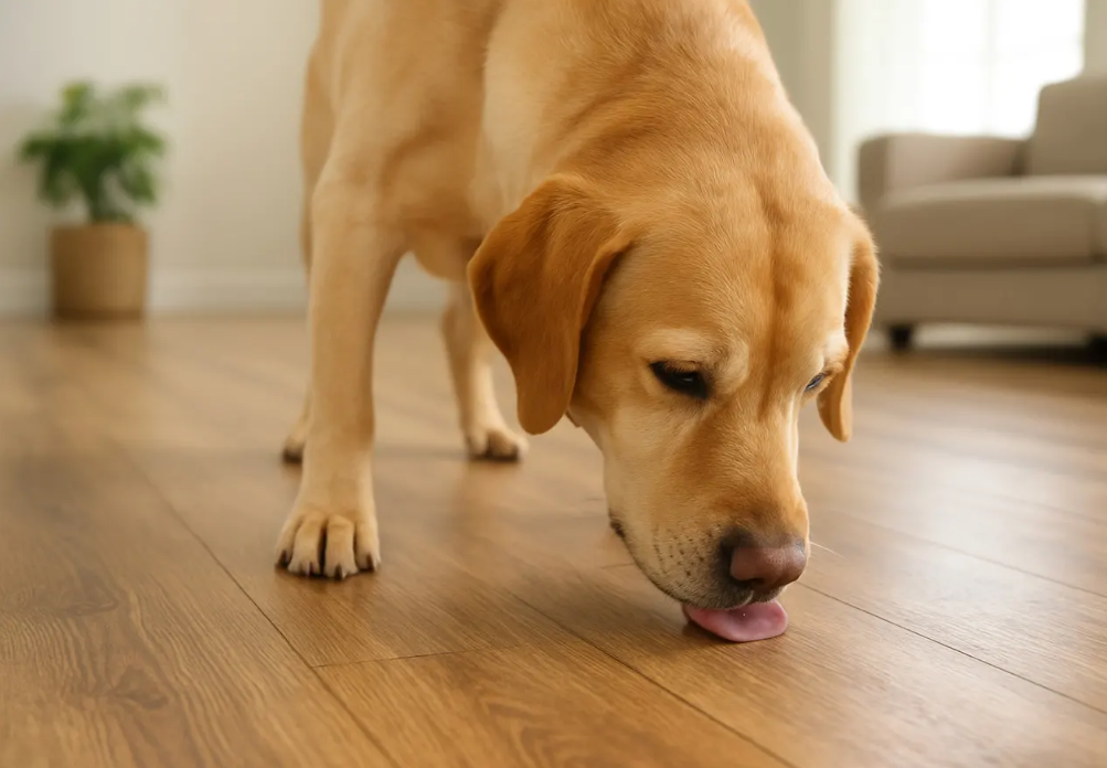Why Does My Dog Lick the Floor? 8 Causes and When to Worry