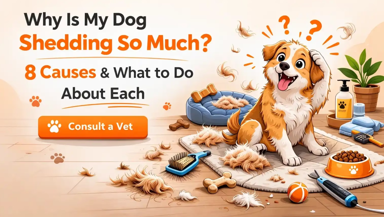 Why Is My Dog Shedding So Much Suddenly